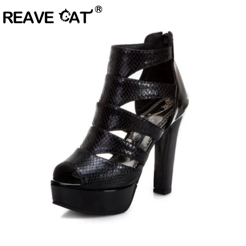 Women'S Shoes Peep Toe - REAVE CAT Sexy taille 34-50 femmes