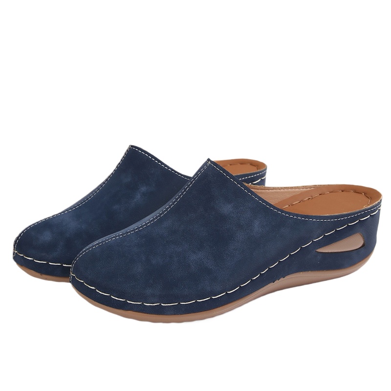 Mules compensées décontractées - Women'S Shoes With Arch Support avis et prix