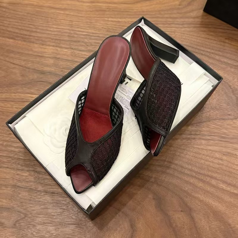 Mules sandales élégantes pour  - Women'S Shoes Peep Toe avis et prix