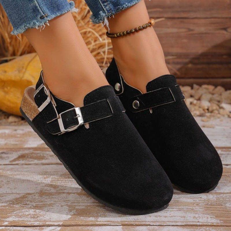 2026 Crestar Mules en daim pou - Women'S Shoes With Arch Support avis et prix