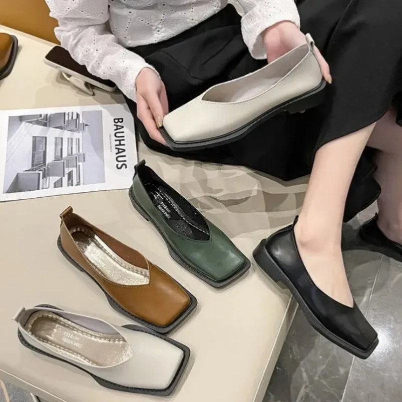 Chaussures plates à talon bas  - Women'S Shoes For Fall avis et prix